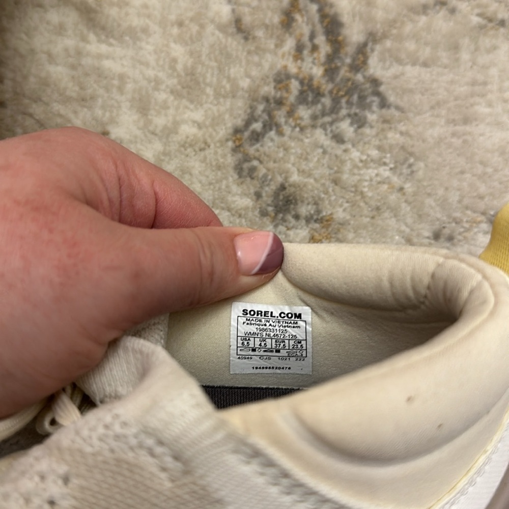 Sorel explorer sea salt Sneakers with Breathable Knit and Thick Cushioning - Picture 8 of 10